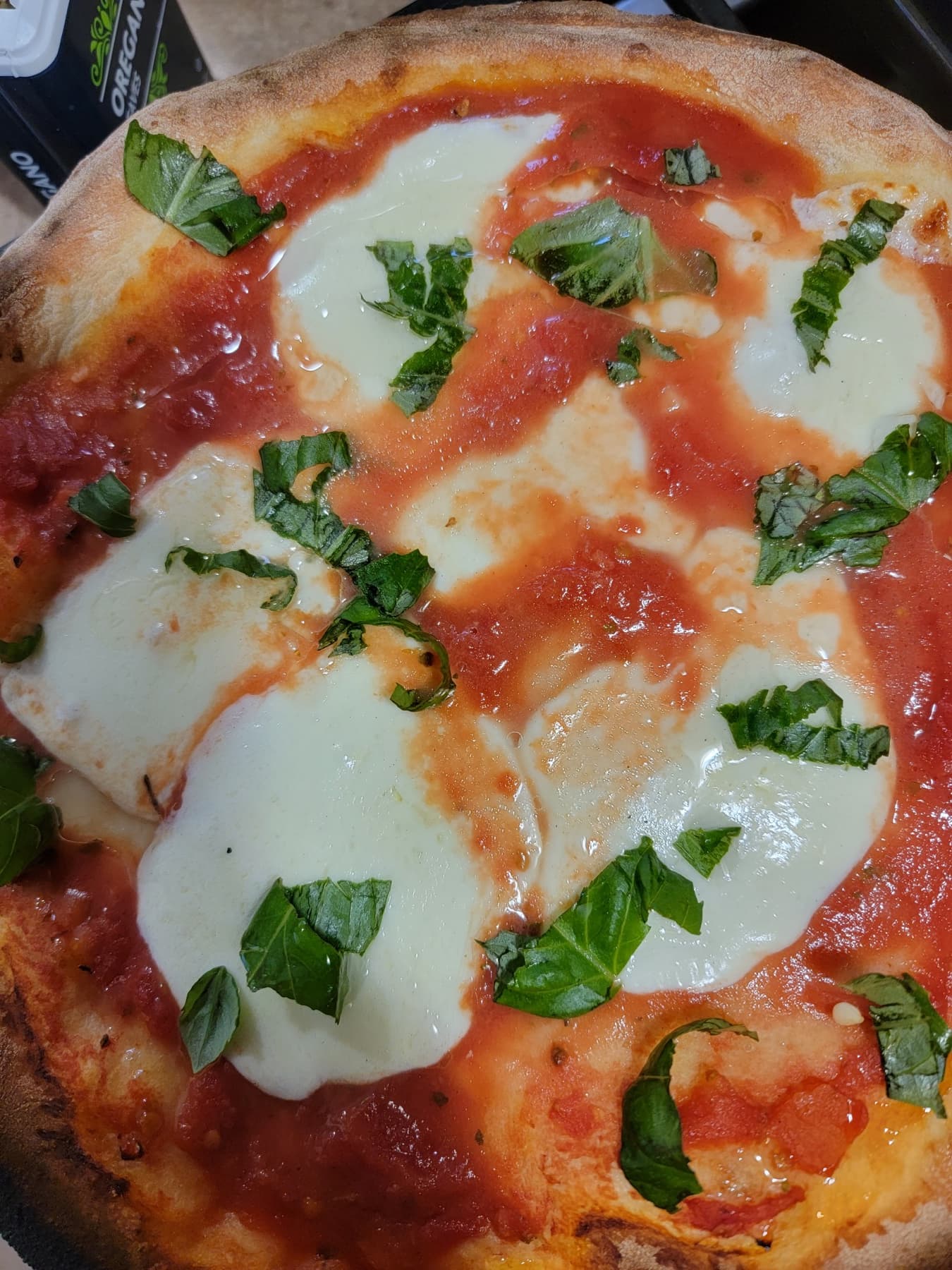Margherita pizza