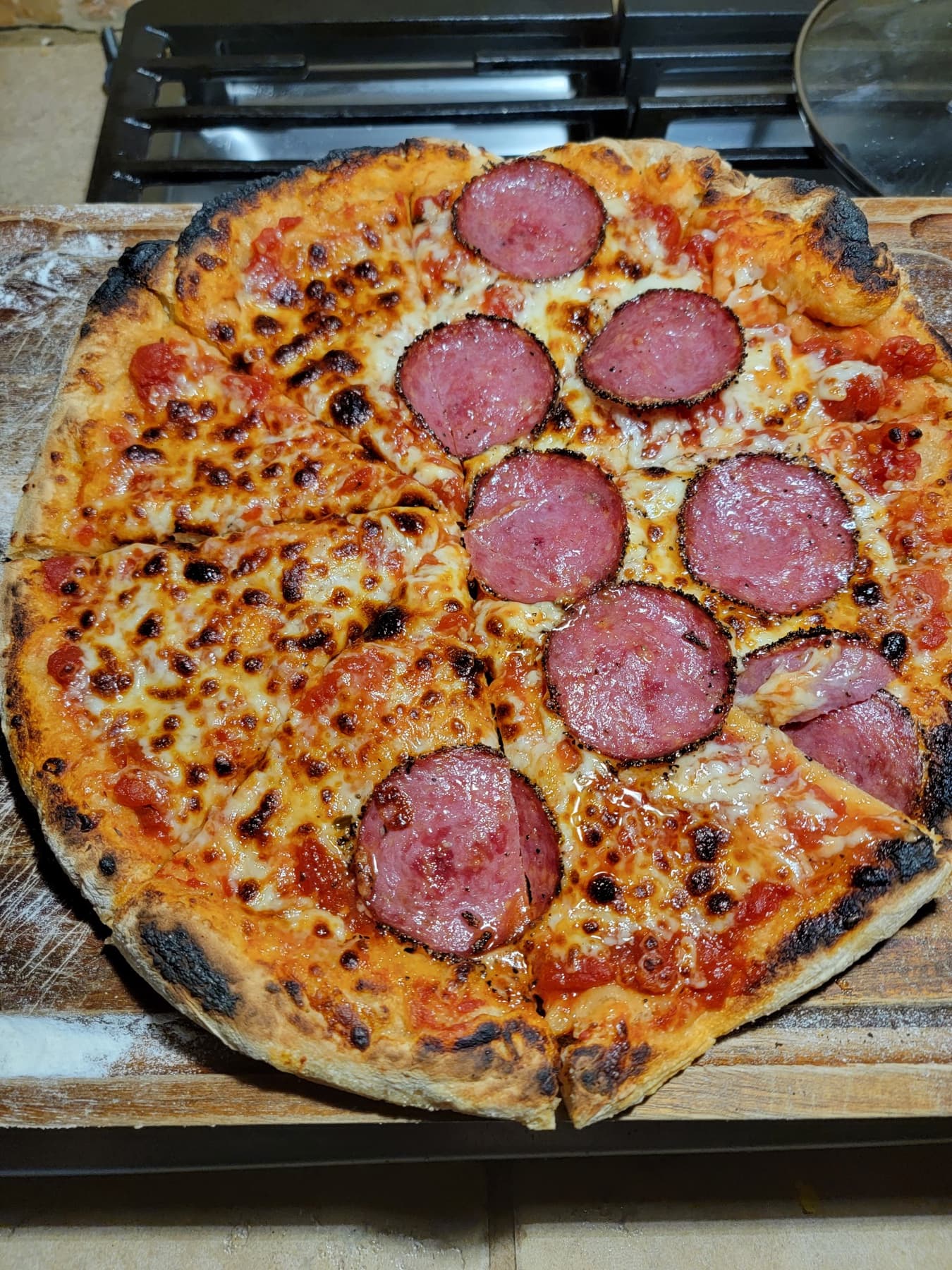 Pepperoni pizza